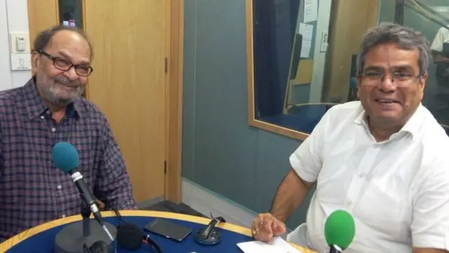 सईद नकवी आणि रेहान फजल