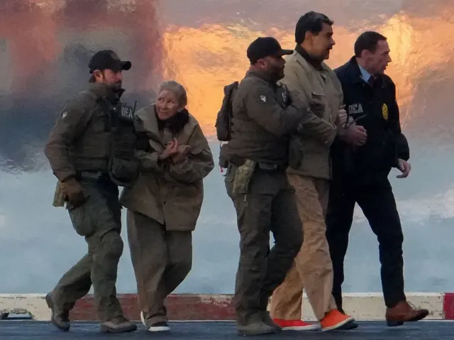 نېکولاس مادورو او مېرمن یې