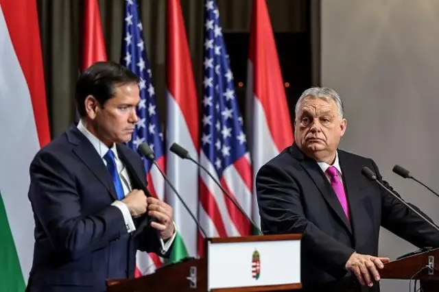 Марко Рубіо та Віктор Орбан