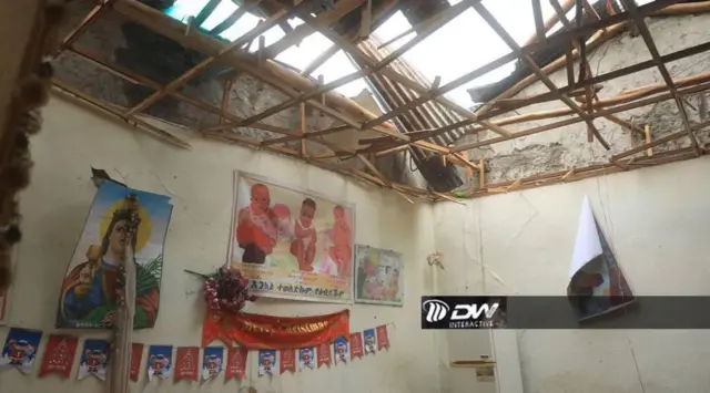 ብ25 ነሓሰ ኣብ ከተማ መቐለ ብዝተፈጸመ ደብዳብ ነፈርቲ ጉድኣት ዝበጽሖ መውዓሊ ህጻናት