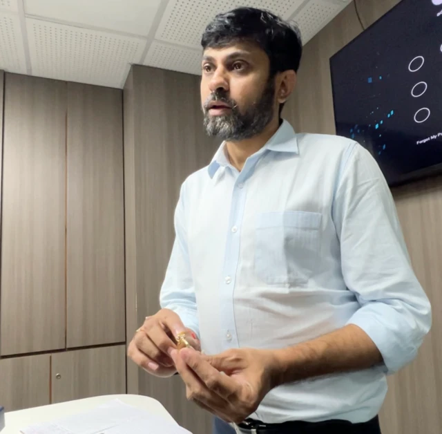 जेम एंड ज्वैलरी एक्सपोर्ट प्रमोशन काउंसिल (जीजेईपीसी) के गुजरात अध्यक्ष जयंतीभाई सावलिया 