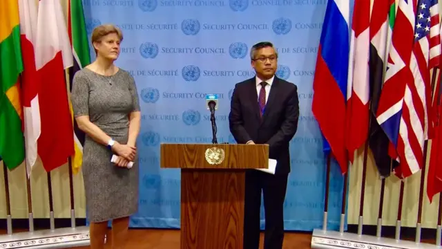UK ambassador and Myanmar ambassador