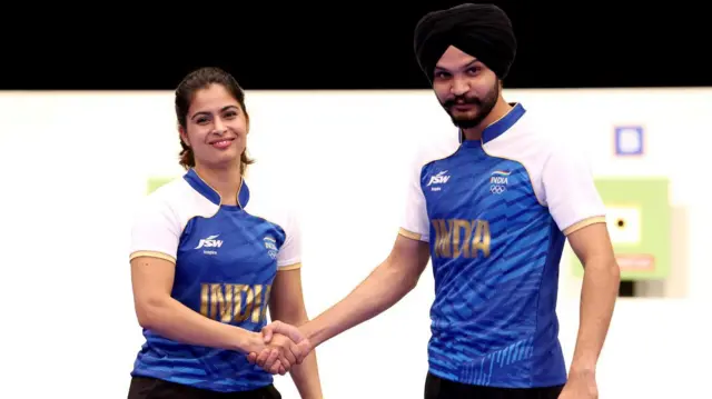 ਮਨੂ ਭਾਕਰ ਤੇ ਸਰਬਜੋਤ ਸਿੰਘ