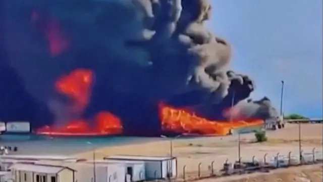 حملات پهپادی روز سه‌شنبه به میدان نفتی سرسنگ در منطقه دهوک اقلیم کردستان عراق