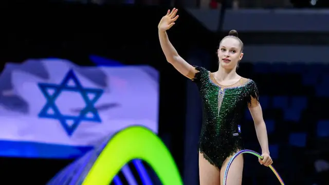 senam artistik, gimnastik, israel