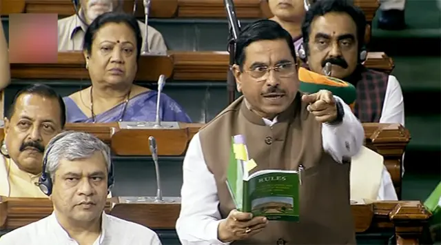 संसदीय कार्यमंत्री प्रह्लाद जोशी 