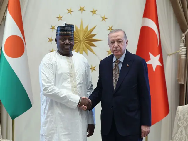 A watan Yuni ne shugaban mukin sojin jamhuriyar Nijar, Abdurrahmane Tchiani ya kai ziyara ƙasar Turkiyya.