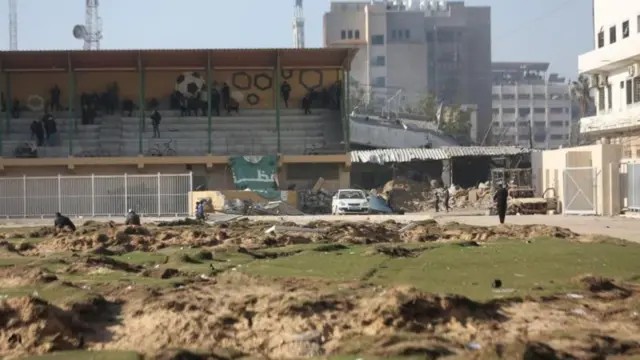 Stadion Yarmouk di Kota Gaza