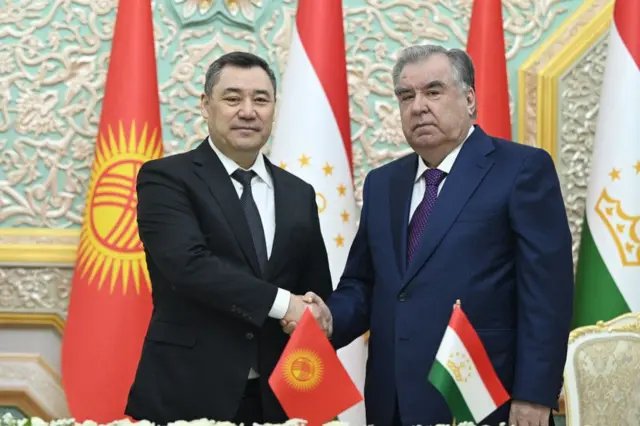 روسای جمهوری تاجیکستان و قرقیزستان