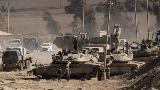 Ғазо бўлгасига киритилган Исроил армияси