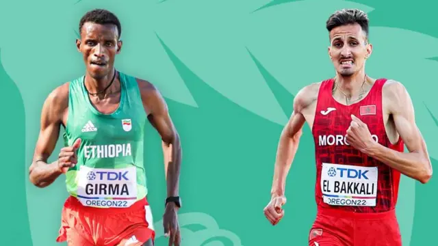 አትሌት ለሜቻ ግርማ እና የሞሮኮው ሱፊያን ኤል ባካሊ በ3ሺህ መሰናክል የሚያደርጉት ጠንካራ ፉክክር ይጠበቃል። 