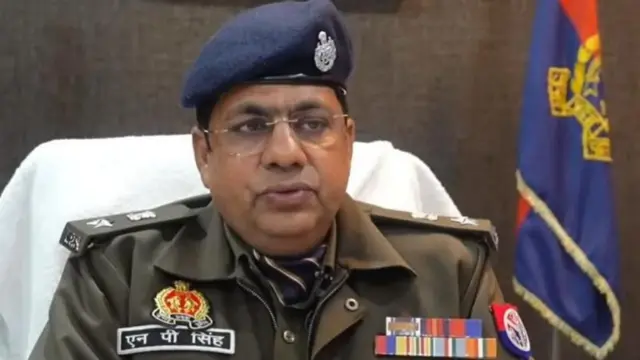 शामली के पुलिस अधीक्षक नरेंद्र प्रताप सिंह