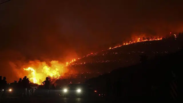 30 Haziran 2025, İzmir Seferihisar yangını.