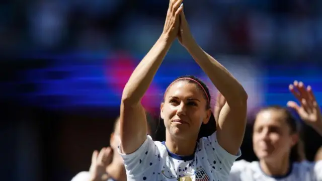 অ্যালেক্স মরগান বহু বছর ধরে বিশ্বে নারী ফুটবলের ইমেজ