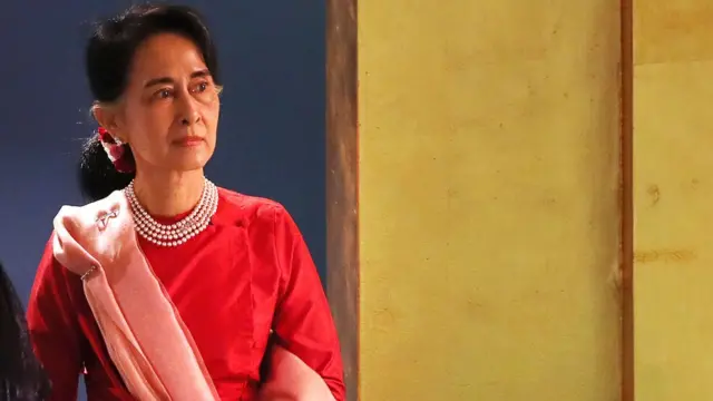 মিয়ানমারের স্টেট কাউন্সেলর অং সান সু চি