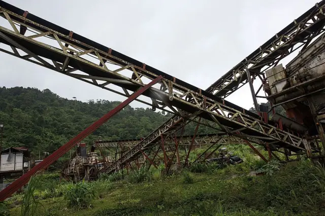 
Construction Continues On The Dawei Special Economic Zone
NABULE, MYANMAR - AUGUST 02: Idle machinery sits inside a rock quarry used for the construction of the planned Dawei SEZ on August 2, 2015 in Nabule, Myanmar. The controversial, multi-billion dollar Dawei special economic zone and deep sea port plans have been stuck in a quagmire for years, however, three-way meetings between Thailand, Myanmar, and Japan have pushed the project closer with an agreement to develop the first stage of construction expected this week. The plan is expected to displace thousands of local residents from at least five villages and local farmers and fishermen are worried that the massive project will negatively affect their livelihoods. (Photo by Taylor Weidman/Getty Images)