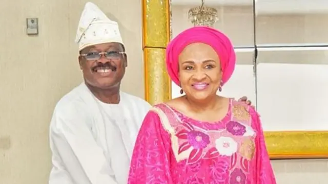 Abiola Ajimobi ati Florence Ajimobi