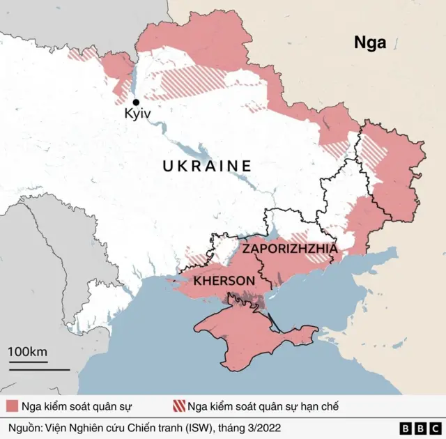 Ukraine năm 2022 - một tháng sau cuộc xâm lược toàn diện