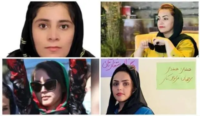 فعالان زن می‌گویند ژولیا پارسی، ندا پروانی، منیژه صدیقی و پریسا آزاده از جمله زنانی‌اند که در «بازداشت استخبارات طالبان» هستند