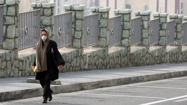 Tahran'da hava kirliliği