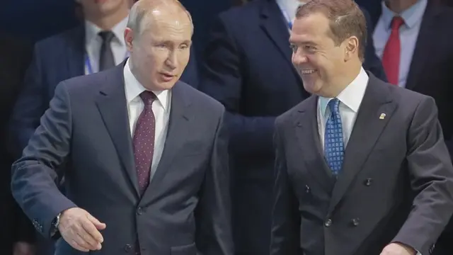 путин и медведев