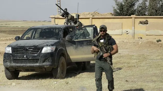 Бійці американського спецназу в сирійській провінції Ракка у травні 2016 року