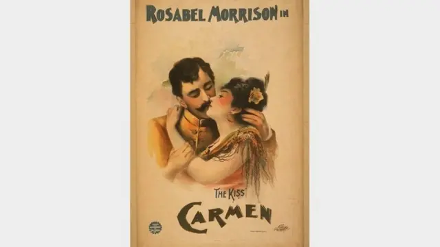 Розабел Морисон као Кармен 1896; Меримеова новела је доживела неколико хиљада издања