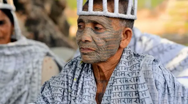 रामनामी संप्रदाय का एक व्यक्ति