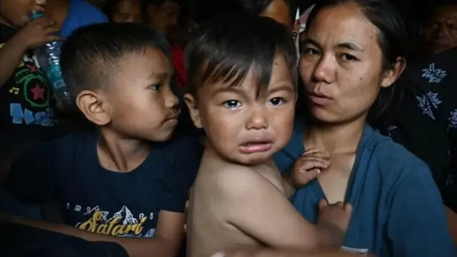 মণিপুরের হিংসাকবলিত মানুষজন