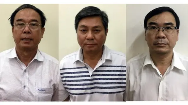 Từ trái: Nguyễn Thành Tài, Đào Anh Kiệt, Trương Văn Út