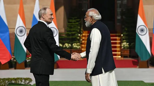 पुतिन और मोदी
