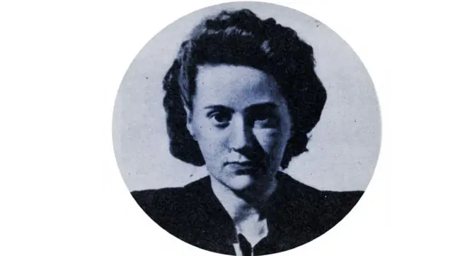 Retrato de la cara de Odette joven