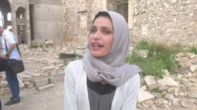 تهاني صالح من سكان الموصل