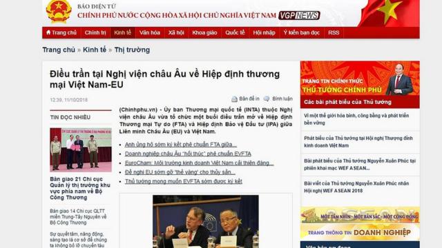 Báo Việt Nam đưa tin về sự kiện