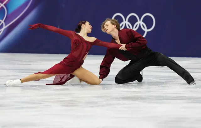 Фигуристы Диана Дэвис и Глеб Смолкин