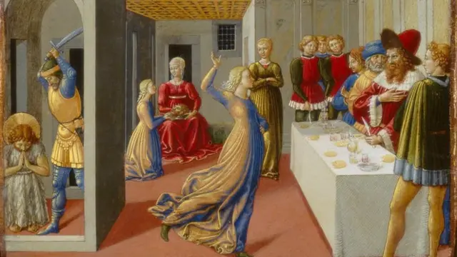 La danza de Salomé, de Benozzo Gozzoli.