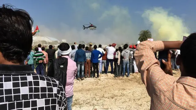 मुलायम का हेलीकॉप्टर