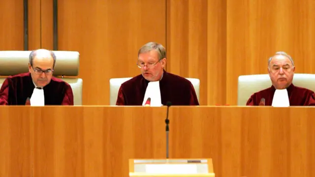 Судьи Европейского суда справедливости в Люксембурге