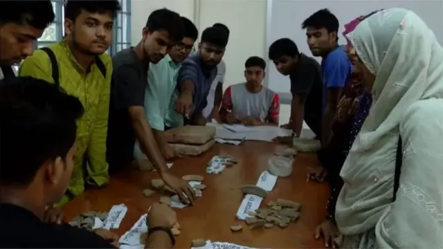 ২০১৯ সালে সাংস্কৃতিক ঐতিহ্য ও বাংলাদেশ অধ্যয়ন বিভাগের একটি ক্লাশরুম