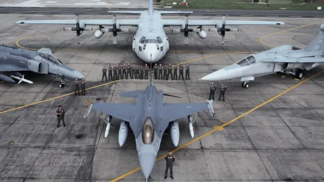Các phi cơ của Hoa Kỳ đóng tại căn cứ Al Udeid, Qatar từ nhiều năm qua