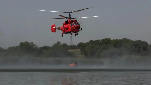 požari u srbiji, požar u deliblatskoj peščari, gašenje požara