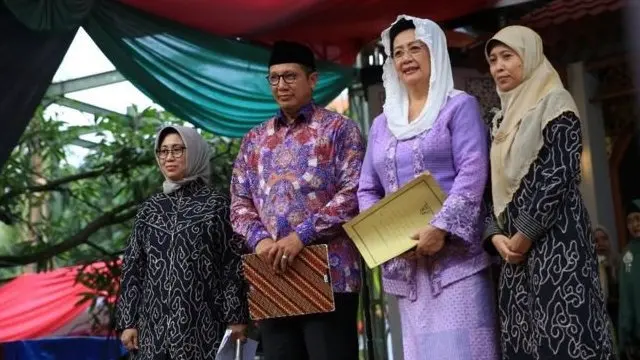 Kongres Ulama Perempuan Indonesia, yang dihadiri antara lain oleh Menteri Agama Lukman Hakim Saifuddin dan Wakil Ketua DPD GKR Hemas pada April 2017