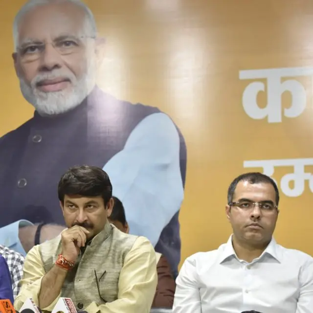 मनोज तिवारी, परवेश वर्मा