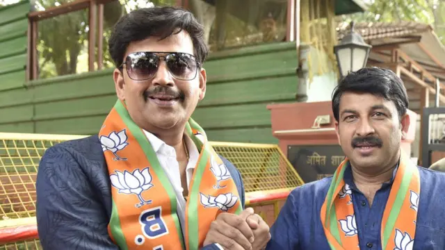 روی کشن اور منوج تیواری