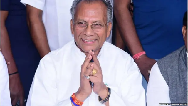 राज्य के गृहमंत्री ताम्रध्वज साहू