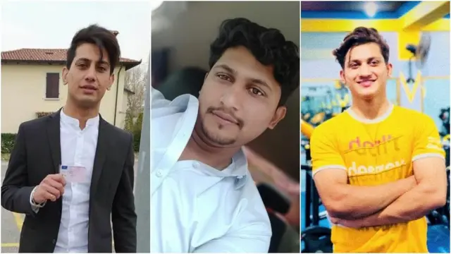 شفیع اللہ، عباس، وقاص