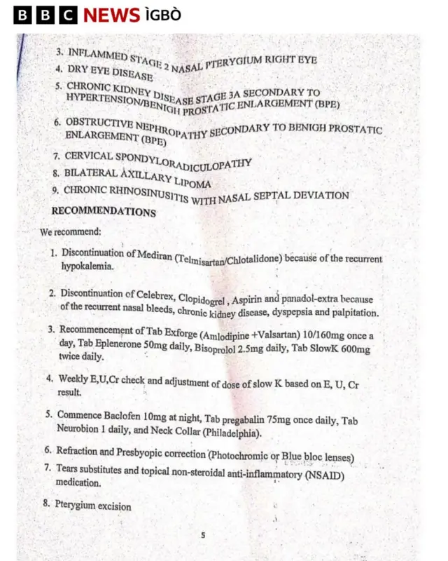 Mpụtara nyocha ụlọọrụ NMA mere banyere ahụike Nnamdi Kanu ịhụakwụkwọ 