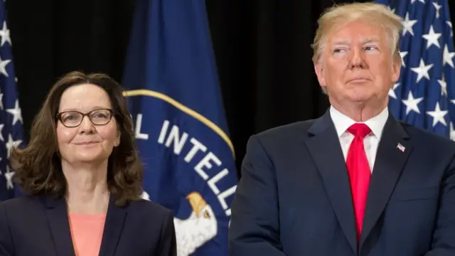 Хаспел і Трамп