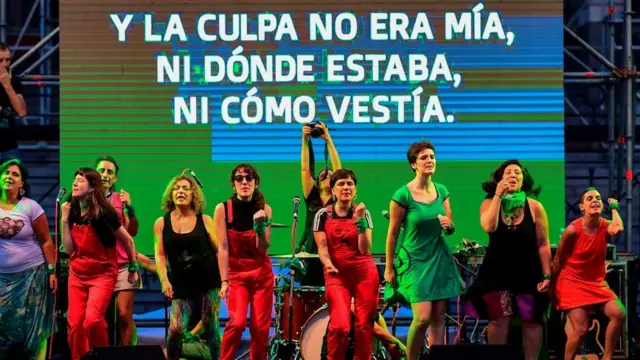 Las Tesis en Buenos Aires, febrero de 2019.