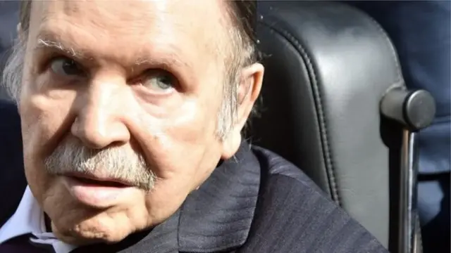 President Bouteflika's last known public address to Algerians was in 2014